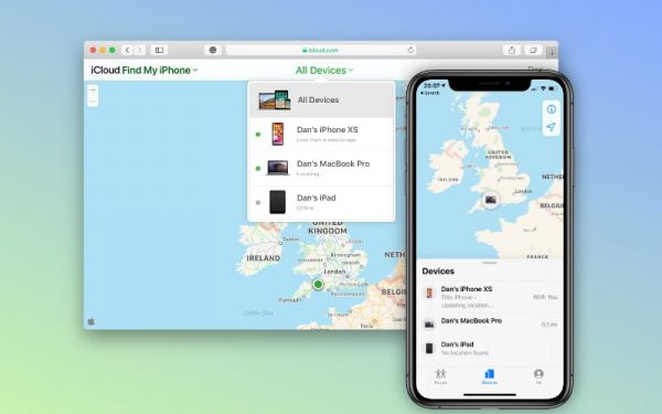 track iphone location with icloud